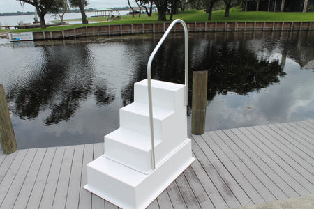 Dock Stairs and Steps with Storage