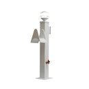 Dock Pagoda Light Post with Electric, Spigot, and Hose Holder