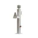 Dock Pagoda Light Post with Electric, Spigot, and Hose Holder