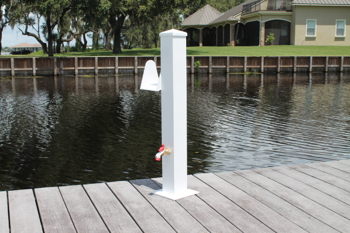 Water and Electric Pedestals for Docks