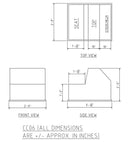 Fiberglass Boat Console - 30" H x 33" W x 39" D