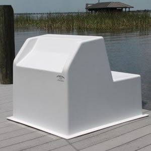 Fiberglass Boat Console - 30" H x 33" W x 39" D