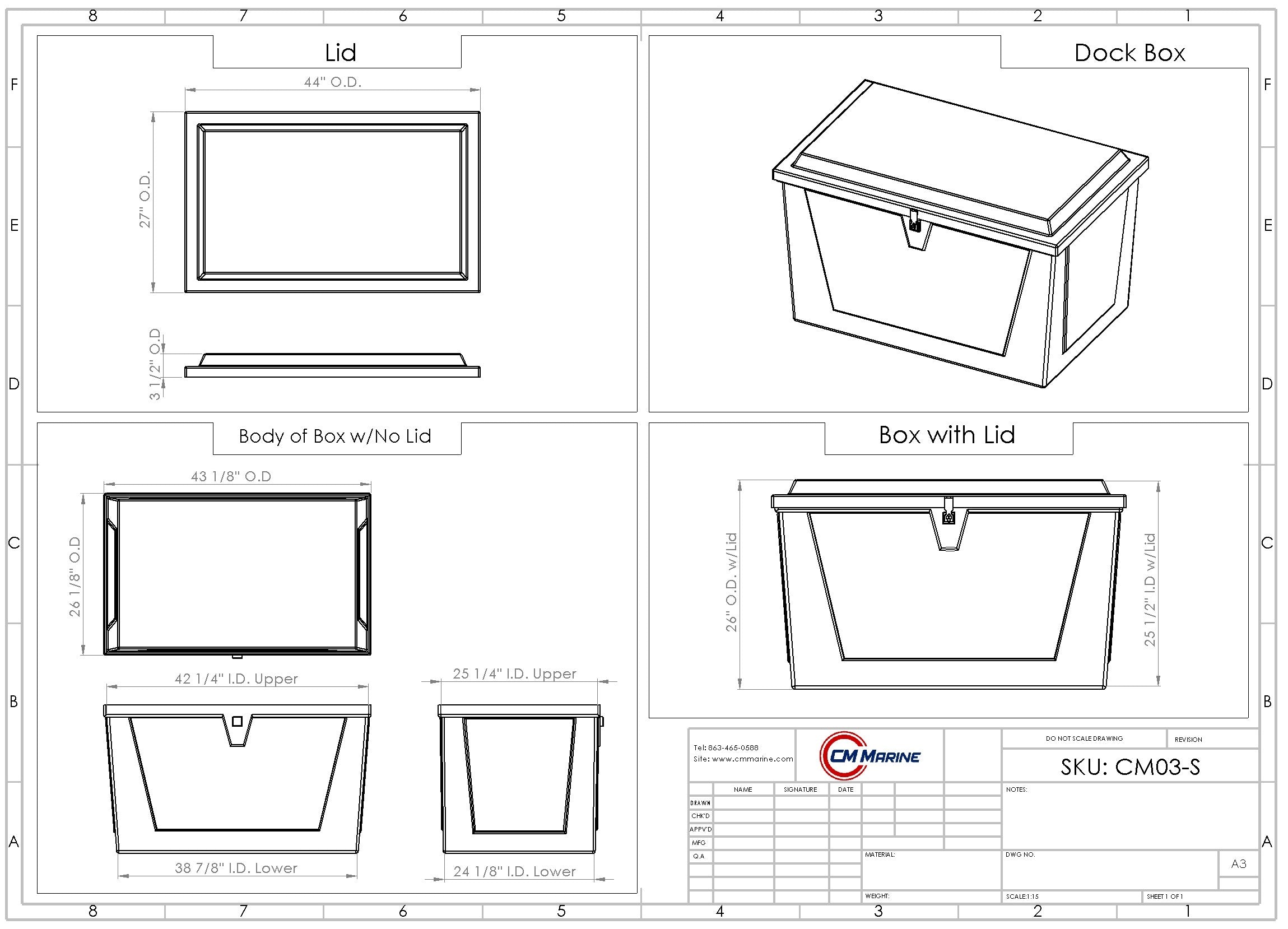 Dock Box - 44