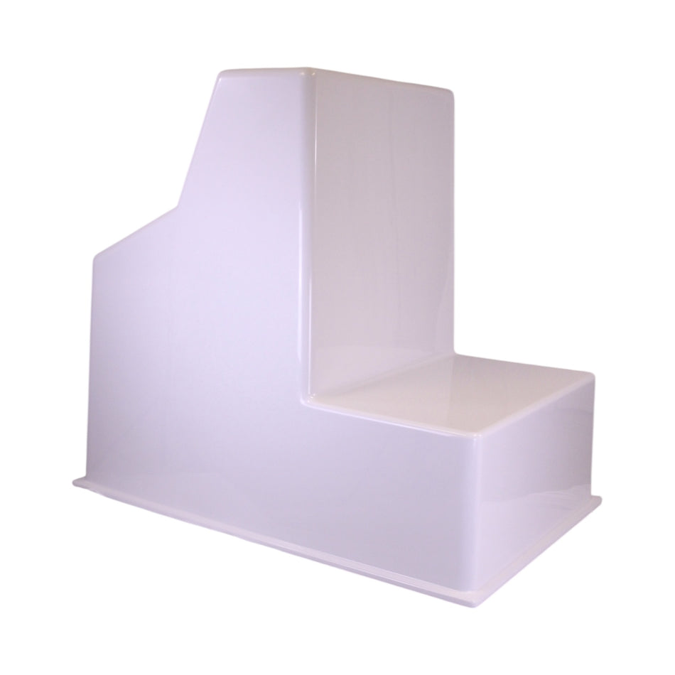 Fiberglass Boat Console with Seat - 53"H x 38"W x 57.5"D