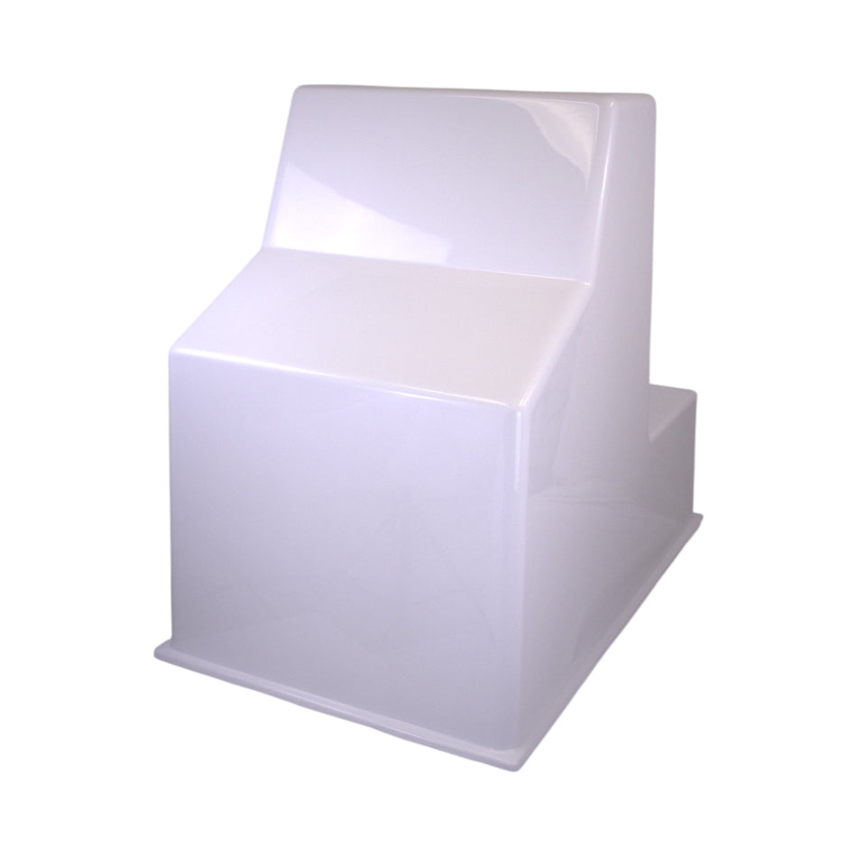 Fiberglass Boat Console with Seat - 53"H x 38"W x 57.5"D