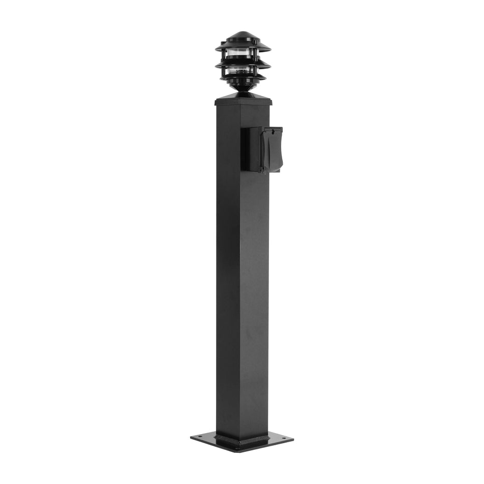Dock Pagoda Light Post with Electric