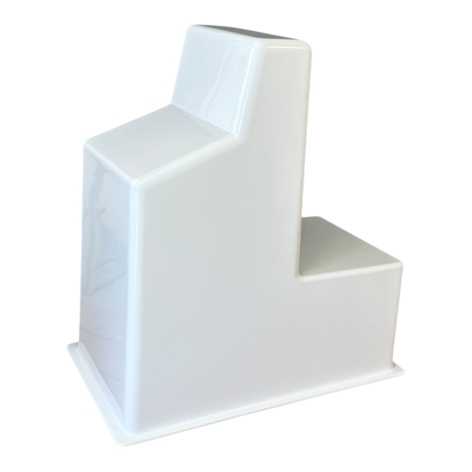 Fiberglass Boat Console with Seat - 48" H x 24" W x 53" D