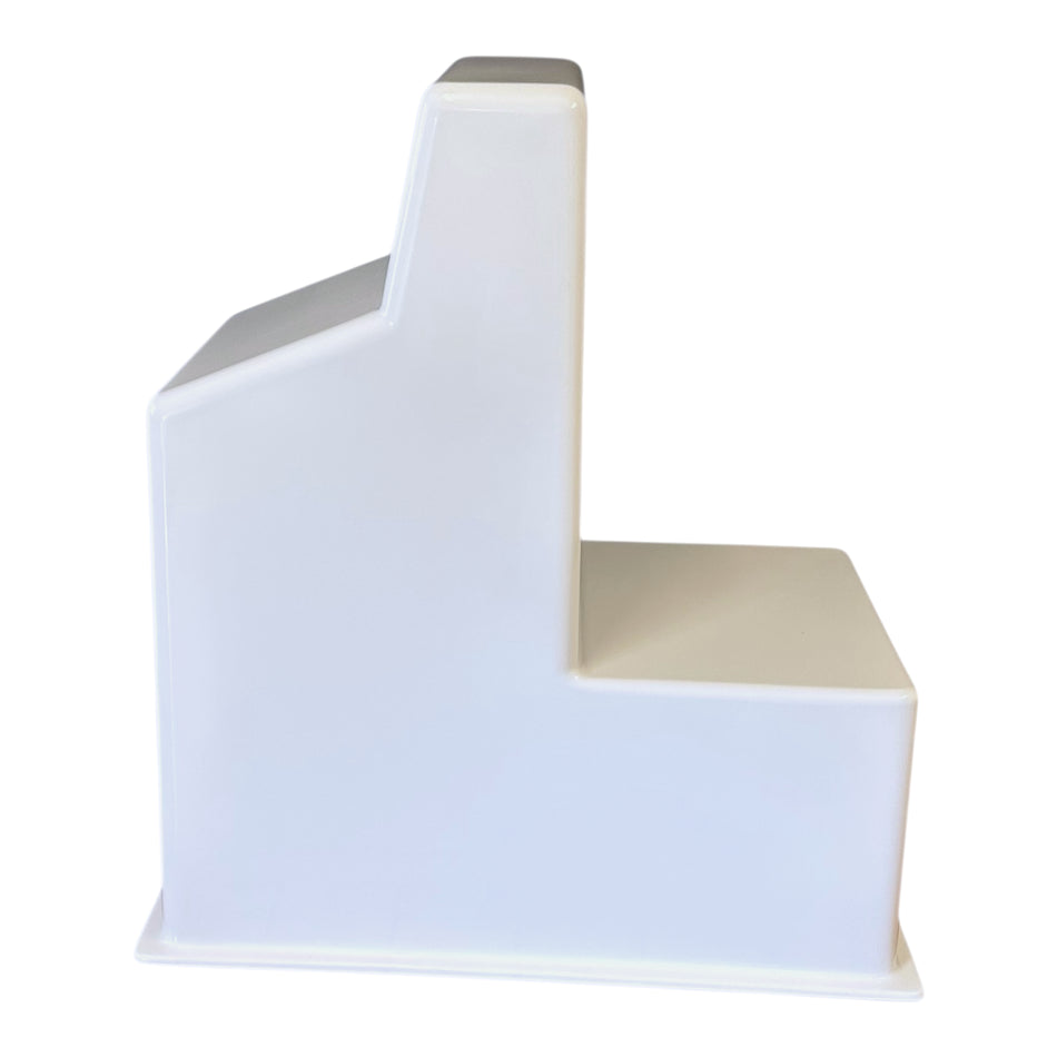 Fiberglass Boat Console with Seat - 48" H x 24" W x 53" D