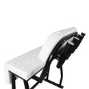 Leaning Post 38"W with Backrest and Rod Holders