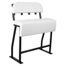 Leaning Post 38"W with Backrest and Rod Holders