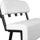 Leaning Post 38"W with Backrest and Rod Holders