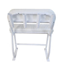 Leaning Post 38"W with Backrest and Rod Holders