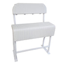 Leaning Post 38"W with Backrest and Rod Holders