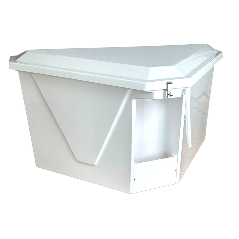 Triangle Dock Box w/ Electrical Insert 54" W x 29" H x 34" D