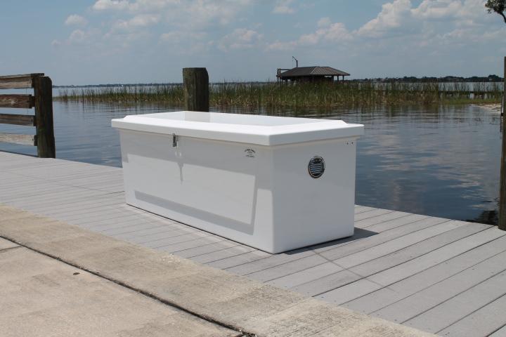 C&M Dock Box - 71 x 22'' x 24'' (W/SS vents''