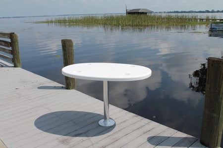 Rough Water 4 Leg Fish Cleaning Table with Drawer - 50 x 23'' x 36''