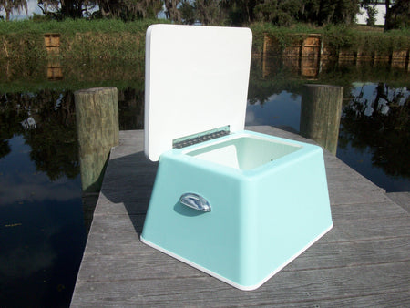 Fiberglass Step Box with Lid