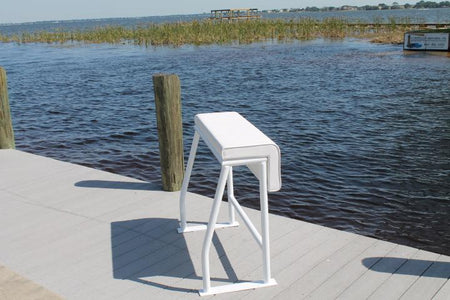 Sea Line Leaning Post - 36H x 38''W x 18''D With Rod Holders''
