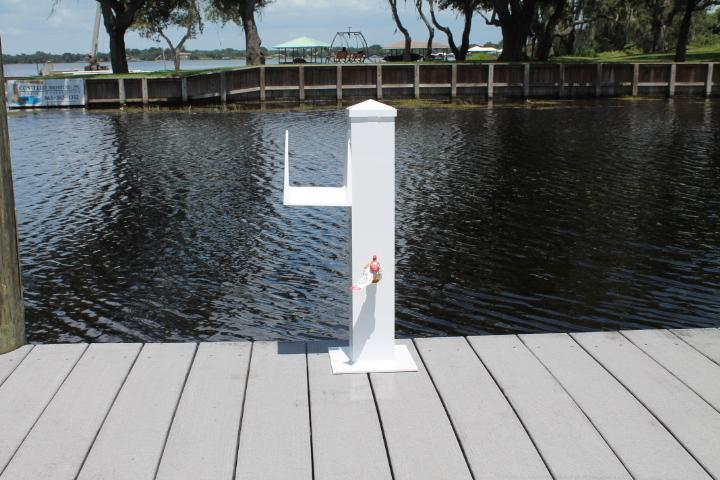 C&M Dock Box - 54 x 34'' x 29'' (Triangular Box)''