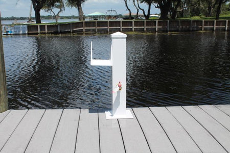 C&M Dock Box - 54 x 34'' x 29'' (Triangular Box)''
