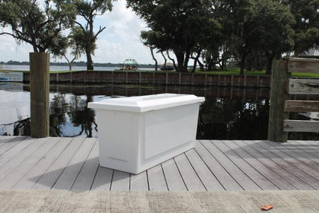C&M Dock Box - 51 x 30'' x 30''(Seat In Lid)''