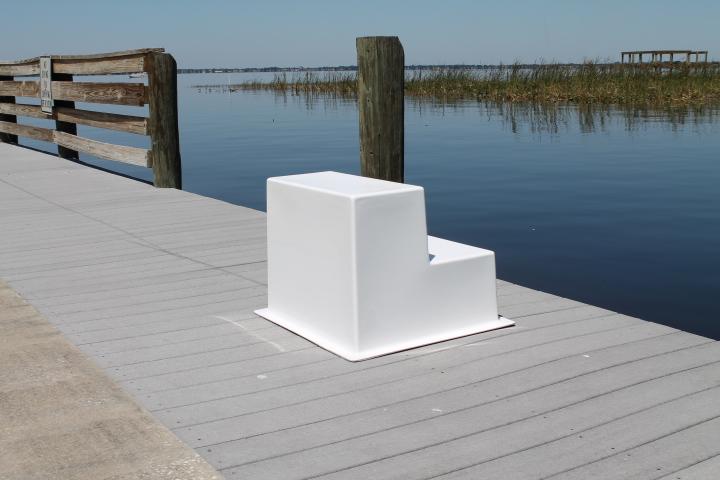 C&M 2 Step Stair 20H x 23''D x 25''W''