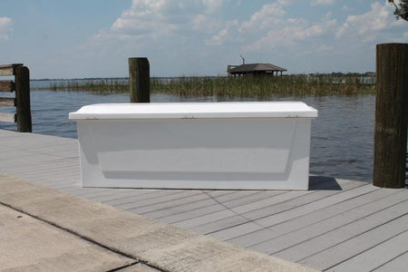 C&M Dock Box - 75 x 27'' x 26'' (W/SS vents & gas shocks)''