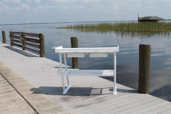 Rough Water Pedestal Table - 40 x 23'' x 36''