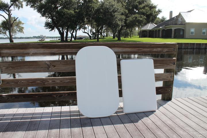 Rough Water Cockpit Table - 47 x 29'' x 2'' Oval Table''