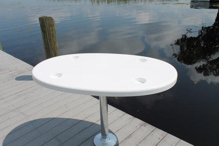 Rough Water 4 Leg Fish Cleaning Table with Drawer - 50 x 23'' x 36''