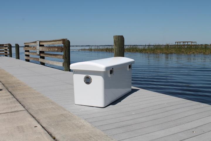 Rough Water Dock Box - 70 x 22'' x 24''