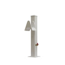 Dock Water Pedestal Stanchion with Hose Holder, 36-Inch