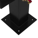 Double Dock Water Pedestal Stanchion with 2 Hose Holders, 2 Spigots, 36-Inch