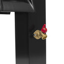 Dock Water Pedestal Stanchion with Hose Holder, 36-Inch