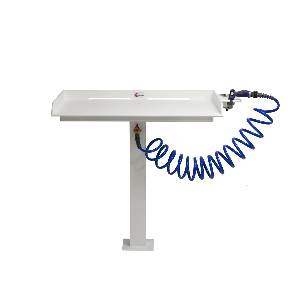 Pedestal Fillet Table with Hose