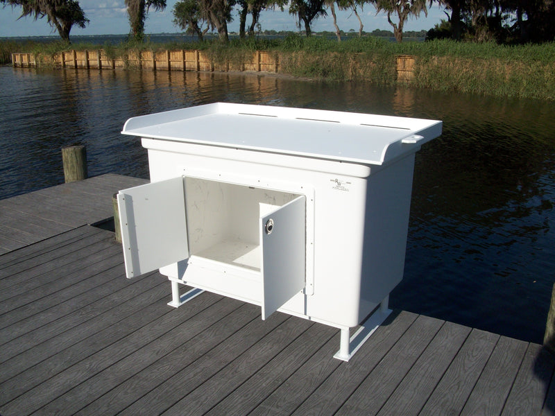 Rough Water Deluxe Fish Cleaning Table with Storage - 54" x 32"' Fish Cleaning Table'