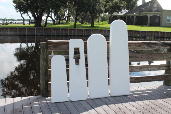 C&M 45 x 12'' Bow Pulpit W/Anchor Access Hole''