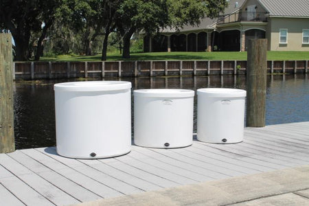 C&M Dock Box - 96 x 22'' x 25''(W S/S vents & gas shocks)''